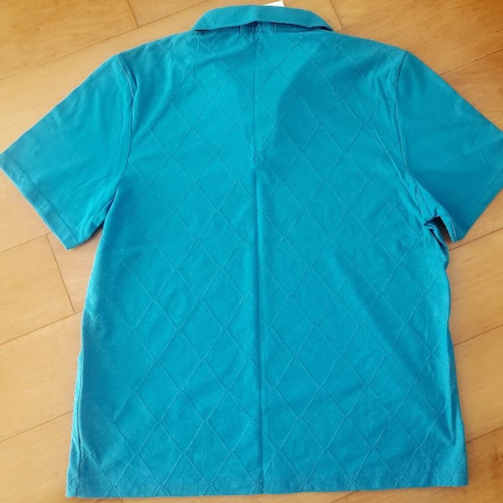 Kenneth Cole Mens Polo Shirt Short-Sleeve , L - Picture 2 of 8
